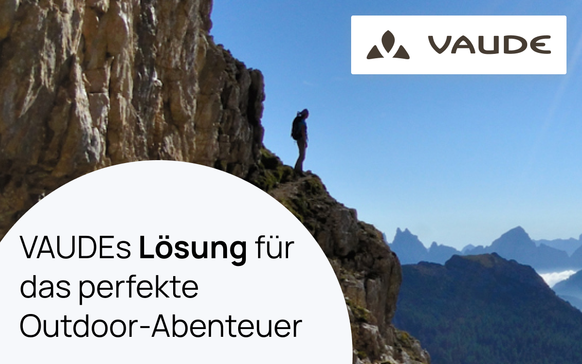 VAUDE Lösung für Outdoor-Abenteuer