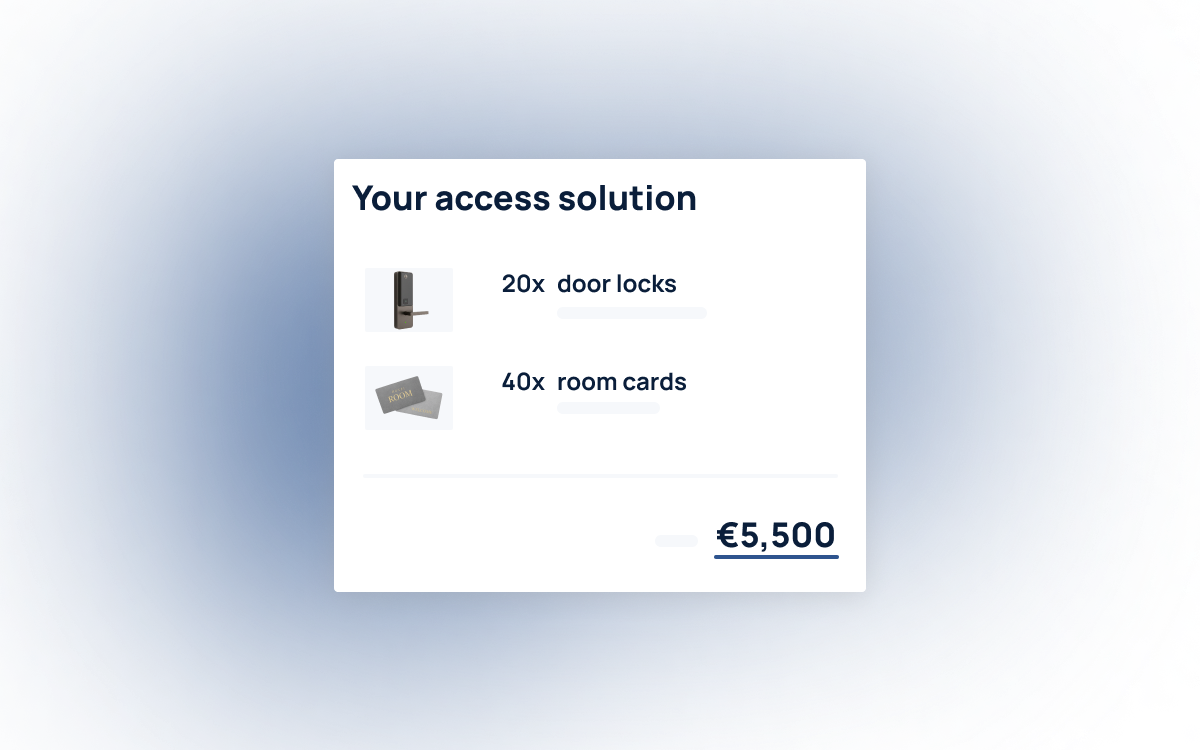 Quote access solution